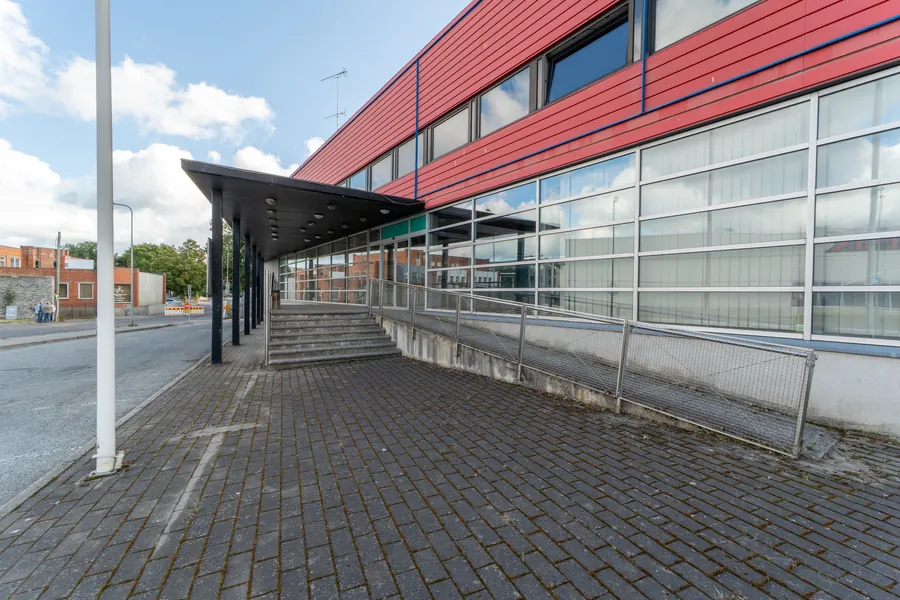 Sissepääsu kaldtee ja varikatus