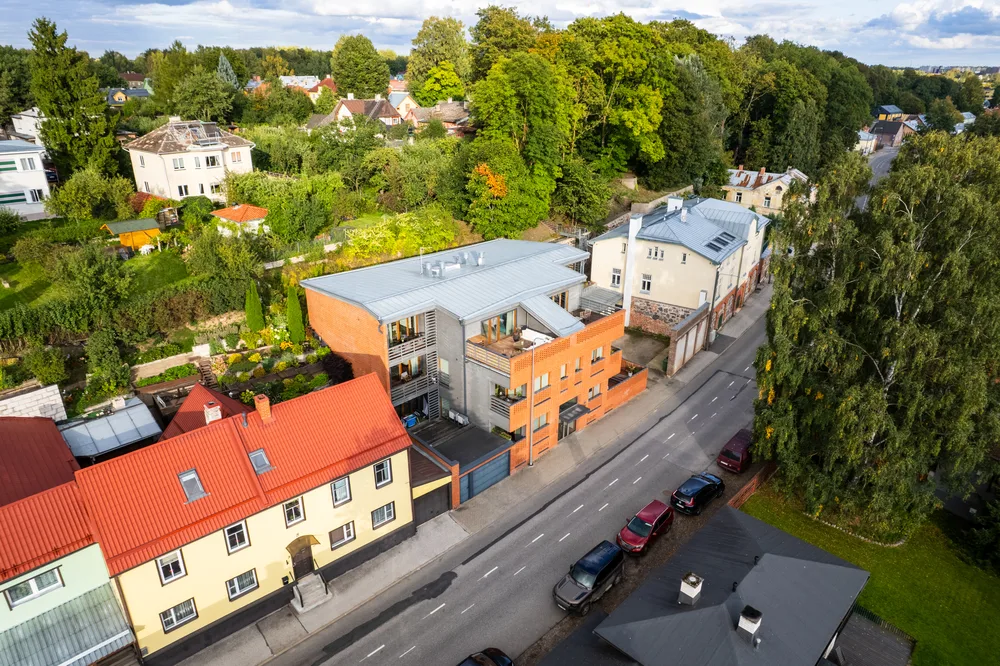 Kortermaja ja ümbrus õhust
