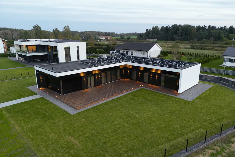 Eramaja laiemas plaanis õhust